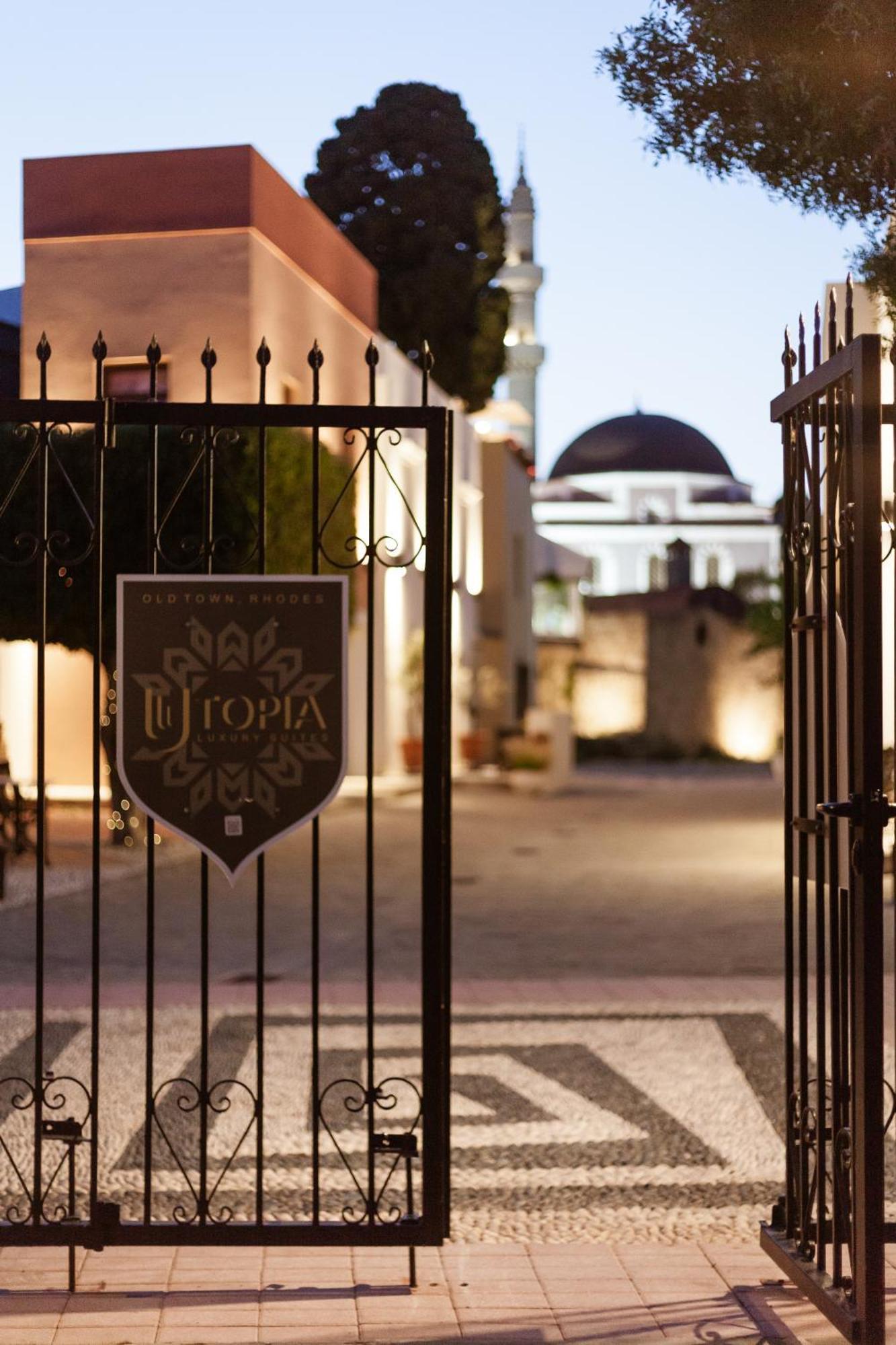 Utopia Luxury Suites - Old Town Rhodes City Kültér fotó