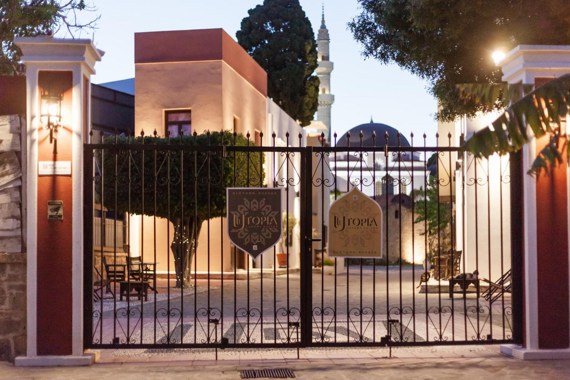 Utopia Luxury Suites - Old Town Rhodes City Kültér fotó